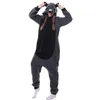 Byxor halloween kostym onesie onesies för vuxna pijama djur kigurumi enhörning xxlsleepwear kvinnor full kropp pyjama tecknad cosplay