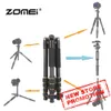 Accessoires Zomei Q666C trépied portable de voyage professionnel en fibre de carbone monopode rotule pour support d'appareil photo numérique DSLR