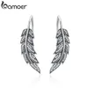 Серьги Bamoer Fashion 925 Серебряные серебряные винтажные крылышки