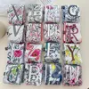 Sciarpe Sciarpa lunga con stampa di lettere per donna Fascia a nastro stretto Fazzoletto da collo femminile Borsa con manico Bandana Accessori per cravatta per capelli