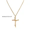 Pendentif Colliers Punk Collier Unique Christian Crucifix Clavicule Chaîne Mode Ras Du Cou Bijoux De Vacances Cadeau