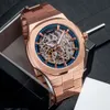 Automatic Sport Custom Montre Squelette High Quality Skeleton Mechanical Watches for Men