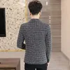 Men's Suits High Quality Blazer British Style Elegant Fashion High-end Simple Shopping Party Business Casual Gentleman Slim Coat