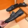 Luxe naam heren rijtjes Loafers aankleding op schoeiselschoenen met originale doos maat 4-12