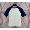 Women's T-Shirt Designer CE New Knitted Color Block Shirt Top Soft Yarn Material Elastic Comfortable Version BUBE