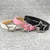 Belts Star Buckle Belt Leather Elastic Binding Embellished Waistband Sparkling Rhinestone Retro Bride Decoration Accessories