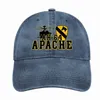 Casquettes de baseball AIR CAV / AH-64 Apache 1st Cavalry Cowboy Hat Sun pour enfants Chapeaux Femmes Hommes