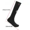 Спортивные носки Носки с подогревом 5 В и 3 регулируемыми температурами 4000 мАч Спорт на открытом воздухе с подогревом для ног Лыжный спорт для мужчин и женщин 231216