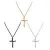 Pendentif Colliers Punk Collier Unique Christian Crucifix Clavicule Chaîne Mode Ras Du Cou Bijoux De Vacances Cadeau