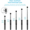 Innehavare Ulanzi Wireless Bluetooth Selfie Stick Stativ för Sony ZVE10 A7 III A6600 Canon Camera Extendable Grip Tative Camera Zoom Video