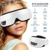 Eye Massager 6D Intelligent Airbag Vibration Care Instrument Komprimerad Bluetooth Massageglas Tatighet Pouch Wrinkle 231215