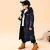 Vestes Garçons Veste D'hiver Chaud Enfants Manteau Long Épaissir Enfants Parkas Vêtements D'extérieur À Capuchon Vêtements Adolescents 4 14 Ans 231216