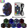 Keys TV Backlight RGB LED -strip 5V USB Light Tape Lighting Waterproof för HDTV Screen Desktop PC LCD Monitor Decor Strips257q