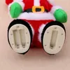 Świąteczne zabawki Śliczne muzyczne elektroniczne śpiewanie tańca Santa Hip Shake Figur Rok Zabawki Święty Mikołaj dla dzieci Bożego Narodzenia 231208