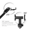Holders New Selfie Stick TripoD Stand 3 i 1 Extenderable Monopod Bluetooth 3.0 Remote Phone Mount för iPhone X 8 Android -smartphone
