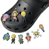 Anime Großhandel Kindheitserinnerungen Comic One Piece Funny Gift Cartoon Charms Shoe Accessoires PVC Dekoration Schnallen weiche Gummi BJ