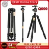 Accessoires QZSD Q999 Professionele statief Portable Monopod Detachable Ball Head Magnesium aluminium legering fotografic Max Loading 15kg