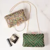 Evening Bags Diamond for Women Luxury Design Handbags Metal Handle Chain Clutch Shoulder Crossbody Bag Party Events 231216