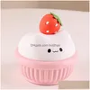 Outra organização de limpeza Xiaoyedeng Dormitório Quarto Regar Cura Presente Infantil Atacado Bonito Cupcake Patting Lamp Drop Dhk3R