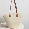 Large capacity tote bags summer vacation handbag Holiday beach bag Wholesale Simple fashion straw bag FMT-4071