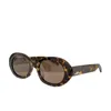 designer sunglasses for fashion Metal Frames polycarbonate Lens material TAC business affairs all match full rectangle Glasse223p
