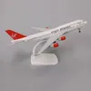 Modèle d'avion 20 cm en alliage métallique britannique B747 Airlines Boeing 747 Airways modèle d'avion moulé sous pression modèle d'avion avec roues 231208