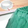 Table Skirt 100cm Tulle Table Skirt Wonderland Table Tutu Skirting Wedding Birthday Baby Shower Home Banquet Party Decoration 231216