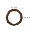 Dekorativa blommor Jul Vine Wreath Grapes Garland Making Ring Rattan Diy Supply Circle Accessory