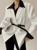 Costumes pour femmes Blazers mode coréenne femmes affaires solide Blazer tailleur-pantalon élégant Chic costume décontracté vestes et pantalons deux pièces ensemble tenues féminines 231215