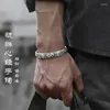 Link-Armbänder Pixiu-Armband für Männer, kleines und einzigartiges Design, einfache, großzügige Retro-Vermögensübertragung für Männer