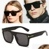 Montature per occhiali da sole alla moda Montature per occhiali da sole alla moda Occhiali da surplus da uomo Ft0847 Scatola stile moto Belo22 Drop Delivery Fashion Acce Dhhpi