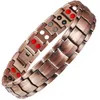 Charm Armband Tw2 Men Germanium magnetiska armband Rostfritt stål Kraftterapi 231215