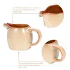 Set di stoviglie Tazza per il latte in ceramica Brocca per miele Creamer Caffè espresso Brocche per la casa Lor Dispenser Piccolo