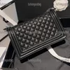 Versatile Women Shoulder Bag Black Hardware Emblem Luxury Handbag Leather Quilted Crossbody Designer Bag Coin Purse Evening Clutch Classic Flap Wallet Pochette