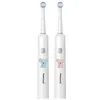 Cepillo de dientes Recargable Cepillo giratorio izquierdo y derecho Cabezal Protección contra la edad Cepillo de dientes gingival Autolimpiante Cabello suave Eléctrico para niños T 231215