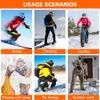 Schuhteile Zubehör USB beheizte Einlegesohlen Elektrisches Fußwärmepad Fußwärmer Sockenmatte Winter Outdoor Sport Heizung Einlegesohle Warm 231216