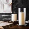 Portacandele 3 pezzi paralume per vaso decorazioni per la casa sala da pranzo lampada coperture trasparenti in vetro borosilicato alto