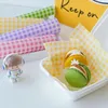 Baking Tools 100pcs Food Waxed Paper Oil-Proof Wax Bread Sandwich Burger Fries Macarons Packaging Kitchen Tool Decor