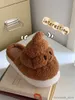 Slipper Funny Feces Cotton Home Slippers For Men And Women 2023 Winter Couples Fun Stool Plush Household Shoes R231216