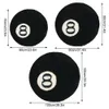 Tapis Simulation billard 8 boules tapis rond touffeté doux coussin de chaise anti-dérapant bain tapis de sol enfants chambre noir tapis 231215