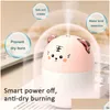 Essential Oils Diffusers Cute Pet Humidifier Mini Office Desktop Air Conditioning Room Humidification Usb Small Household Heavy Fog Dr Dhzco