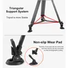 Accessories Viltrox VX18M 1.88M Camera Professional Portable Tripod Heavy Duty Video Tripod Fluid Head Aluminum Nonslip 10KG for Camcorder