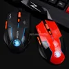 Souris originales Azzor chargés silencieux de souris silencieuse bouton muet muet noisette de jeu optique de souris intégrée batterie pour ordinateur portable PC