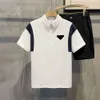 Man polos shirts ontwerper T-shirt shirt zomer t-shirt korte mouwen korte mouwen revers nek tops heren stoffen Aziatische maat s-3xl