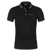 Designer Polo Shirt Letter Casual Short Men Fashion Lovar Lapel Half Sleeve Herrkläder T-shirt 644