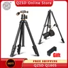 Accessories QZSD Q160S Camera Tripod Professional Aluminium Lightweight Travel Tripod Portable Photography Live Mobile Tripod Cradle Head