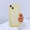 ألوان الحلوى واضحة حماية حالات iPhone 15 14 13 12 11 Pro Max X XS Max XR الهاتف المحمول Skin TPU مدعوم بوقية حامي الجلد سعر المصنع