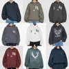 Bing kvinnor överdimensionerade hoodies bomullsfleece tröja ab sport varm designer huva tröja