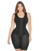 Taillen-Bauchformer-Body für Damen, Bodyshaper, Bauchkontrolle, seitlicher Reißverschluss, Po-Heber, Bruststütze, lang, Shaperwear, Spot Goods 231215