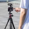 Tutucular Vijim Ulanzi Ombra DSLR Taşınabilir Seyahat Tripod için 360 ° ayarlanabilir Ballhead Hızlı Serbest Bırakma 8kg maksimum yük